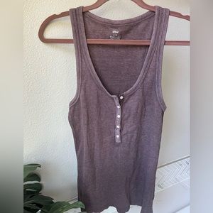 American Eagle Outfitters | Aerie | Henley Tank Top